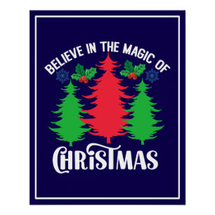 Glaube an die Magie von Weihnachten-82309 Poster