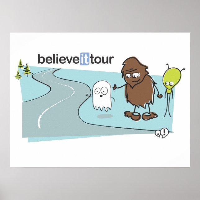 Glaube an die Tour Poster (Vorne)