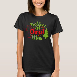 Glaube an die Weihnachtsmagie 2023 - Feierliche Ho T-Shirt