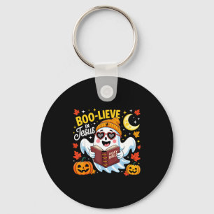 Glaube an Jesus Geist christlich Halloween lustig Schlüsselanhänger