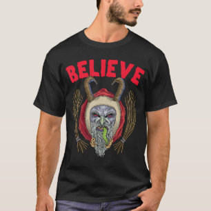 Glaube an Krampus Germanisches Weihnachten Frohe K T-Shirt