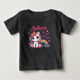 Glaube an Magisches Einhorn Kinder T-Shirt
