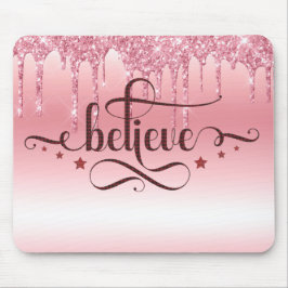 Glaube an Maus Pad Mousepad