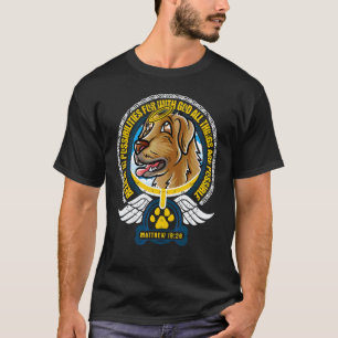 Glaube an Möglichkeiten Christlicher Gott Labrador T-Shirt