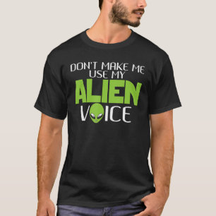 Glaube an Saucer Alien Entführung UFO Spacesh T-Shirt