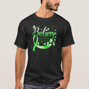Glaube an Scoliose Awareness Butterfly T-Shirt