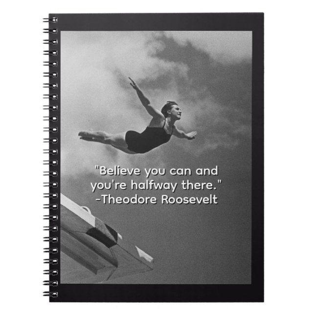 Glaube an Theodore Roosevelt Notizblock (Vorderseite)