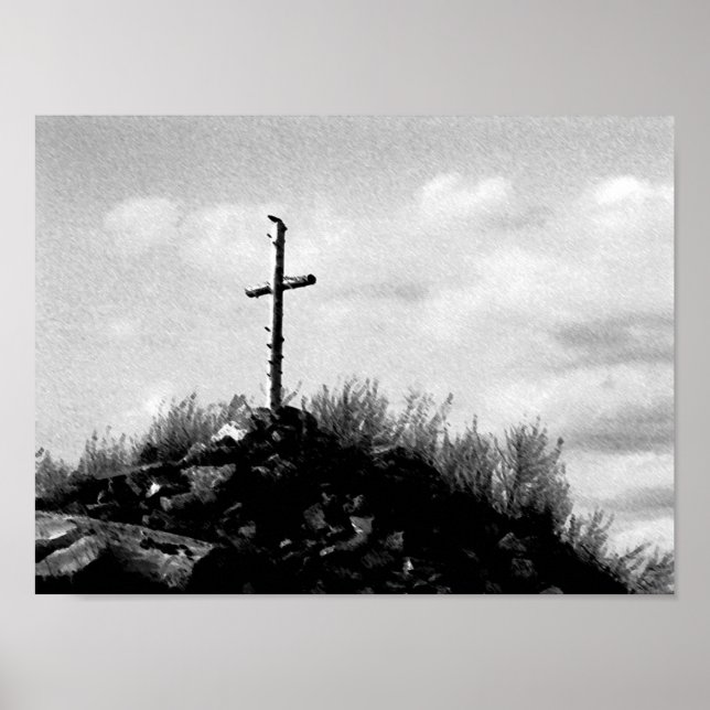 Glaube an unwahrscheinliche Orte Poster (Vorne)