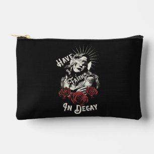 Glaube an Verfall - Gothic Design Zubehörtasche
