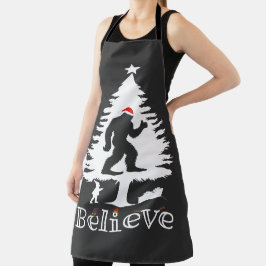 Glaube Bigfoot Kryptozoologie Weihnachtsbaum Schürze