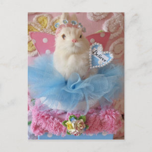 Glaube Bunny Postcard Postkarte