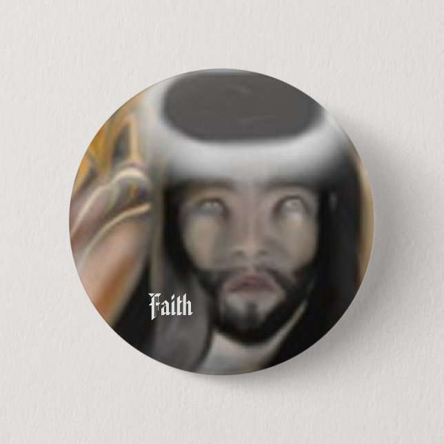 Glaube Button (Vorderseite)
