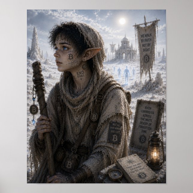 Glaube / Das Pilgerkind / Die weiße Wüste Poster (Vorne)