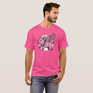 Glaube das Unmögliche - Wenn Schweine Fliegen T-Sh T-Shirt