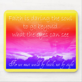 Glaube des Souls Mousepad