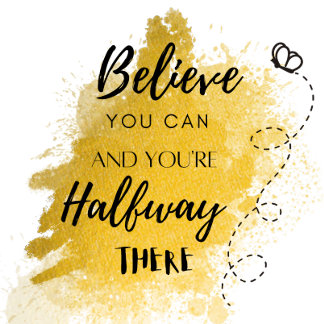 Glaube, du kannst Motivierend Sweatshirt