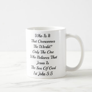 GLAUBE (ENTWERFE DEINEN EIGENEN BECHER) KAFFEETASSE