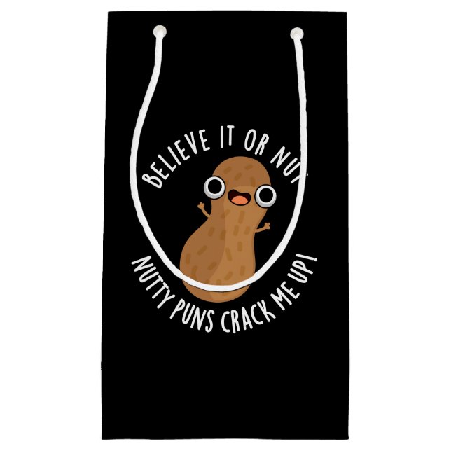 Glaube es oder nicht, dass ich mit nassen Pusteln  Kleine Geschenktüte (Vorderseite)