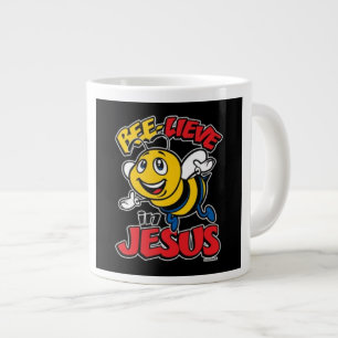 Glaube - Extra große Kaffeetasse Jumbo-Tasse