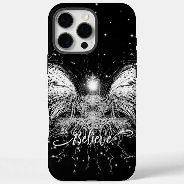 Glaube Fairy Starlight Fantasy Black Case-Mate iPhone Hülle (Rückseite)