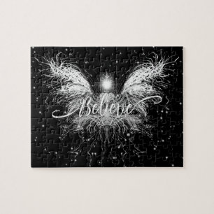 Glaube Fairy Starlight Fantasy Black Puzzle