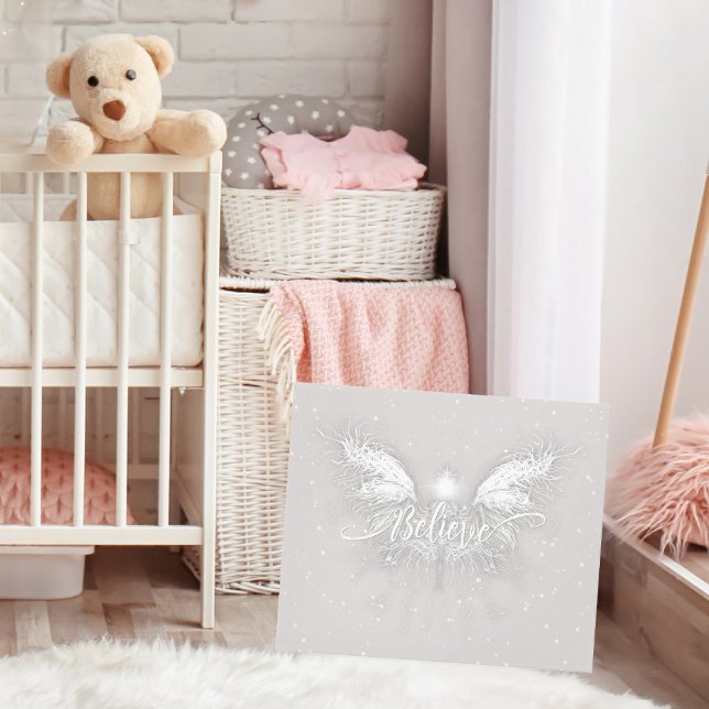 Glaube Fairy Starlight Fantasy Leinwanddruck (Von Creator hochgeladen)