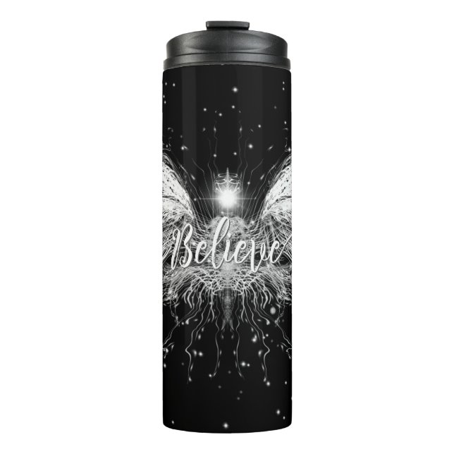 Glaube Fairy Starlight Fantasy Thermosbecher (Vorderseite)