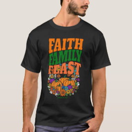 Glaube, Familie, Fest - Ephesianer 5:20 T-Shirt