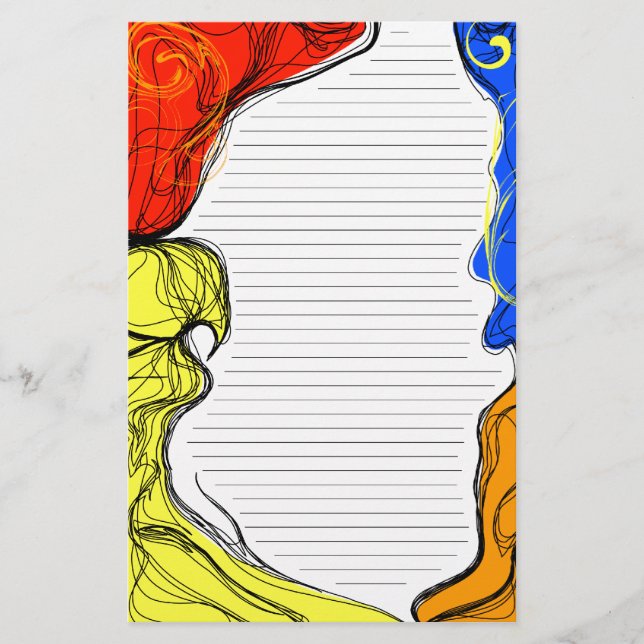 Glaube - gezeichnet briefpapier (Vorderseite)