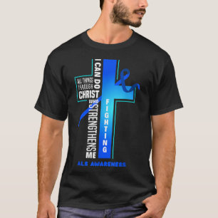 Glaube Gott Jesus Christus ALS Krieger ALS Kämpfer T-Shirt