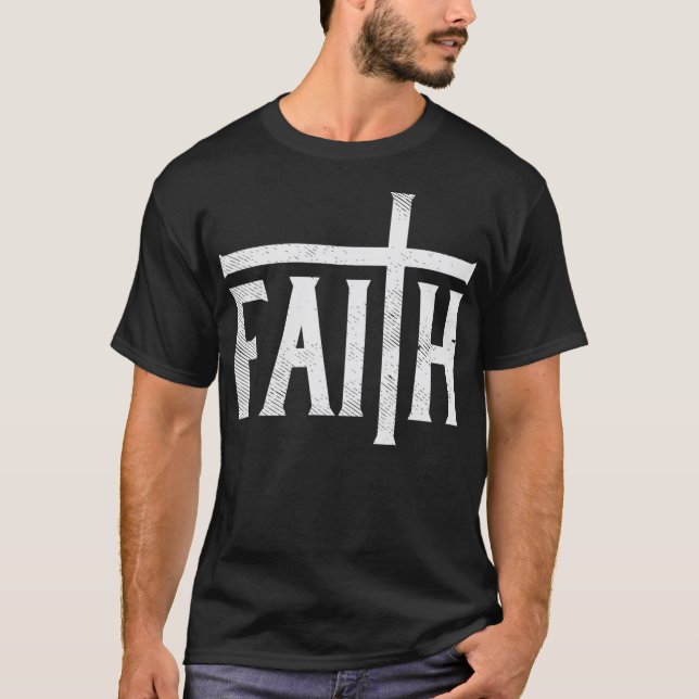 Glaube Gott Jesus Christus Gebet Religiöse Christu T-Shirt (Vorderseite)
