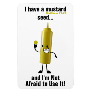 Glaube - Größe 4" x 6" Magnet