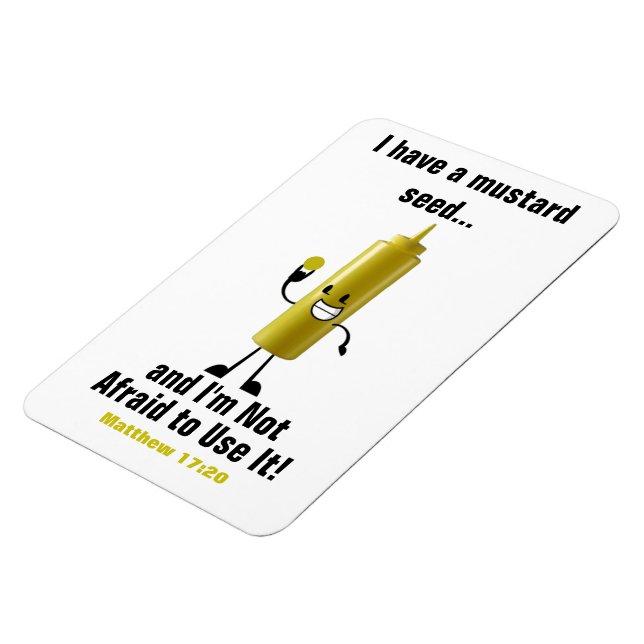 Glaube - Größe 4" x 6" Magnet (Linke Seite)