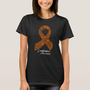 Glaube Hoffnung Heilung Leukämie-Bewusstseins-Schl T-Shirt