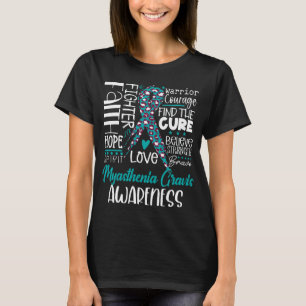 Glaube Hoffnung Liebe heile Myasthenia Gravis-Bewu T-Shirt