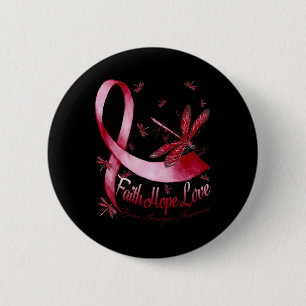 Glaube Hoffnung Liebe Hirnaneurysma-Bewusstseins-L Button