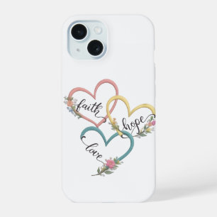 Glaube Hoffnung Liebe iPhone-Hüllen-Design iPhone 15 Hülle