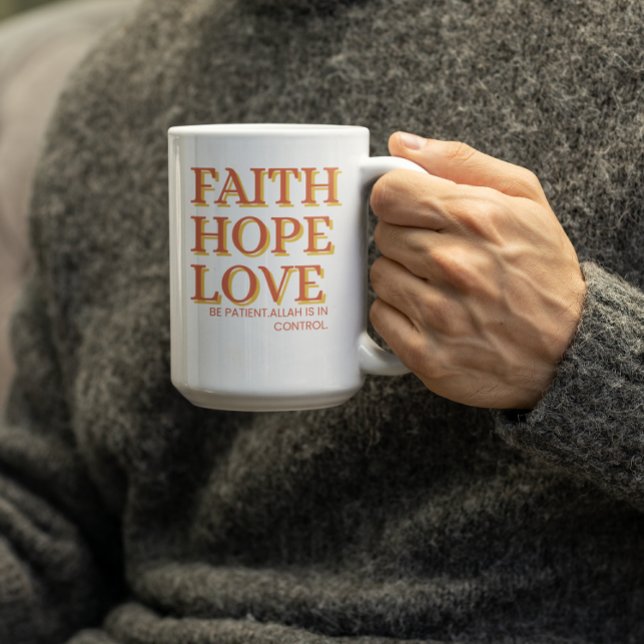 Glaube.Hoffnung.Liebe Kaffeetasse (Von Creator hochgeladen)