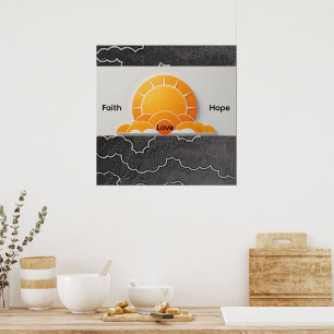 Glaube, Hoffnung, Liebe! Poster