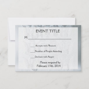 Glaube, Hoffnung, Liebe RSVP Karte