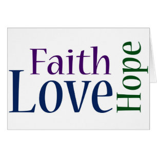 Glaube, Hoffnung und Liebe: 1 Korinther-13:13