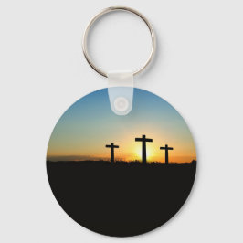 Glaube, Hoffnung und Liebe Jesus Christus Kreuz Schlüsselanhänger