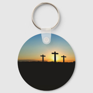 Glaube, Hoffnung und Liebe Jesus Christus Kreuz Schlüsselanhänger
