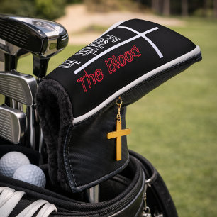Glaube im christlichen Kreuz Blut Golf Headcover