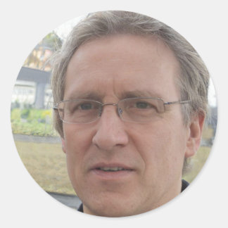 Glaube immer an dich selbst runder aufkleber