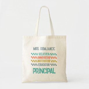 Glaube, Innovator, Motivator, Erzieher Principal Tragetasche
