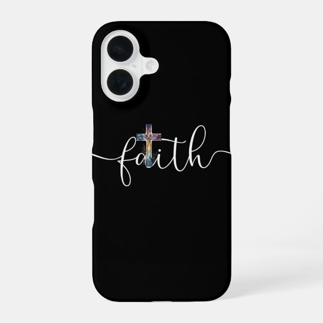Glaube iPhone 16 Hülle (Rückseite)