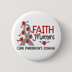Glaube ist Parkinson-Krankheit 3 von Bedeutung Button