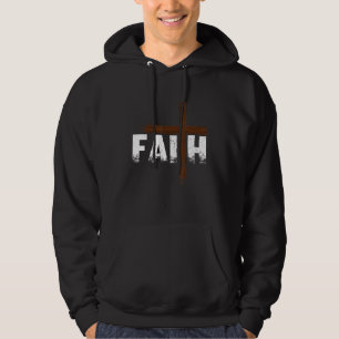 Glaube Jesus kreuzen Christliche religiöse Kirche  Hoodie