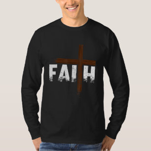 Glaube Jesus kreuzen Christliche religiöse Kirche  T-Shirt